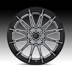 Fuel Burn FC403PB Chrome Custom Truck Wheels 3